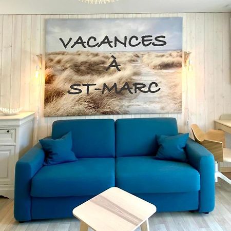 Appartement T2 , Bord De Mer, Acces Direct Plage Сен-Назер Экстерьер фото